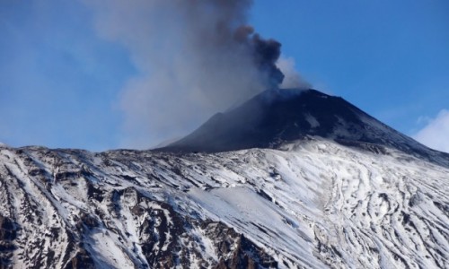 Zdjęcie WłOCHY / Sycylia / Etna / Wybuch Etny
