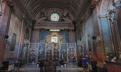 Zdjcie WOCHY / Rzym. / Via degli Zingari. / Katedra w. Sergiusza i Bagchusa - wntrze.