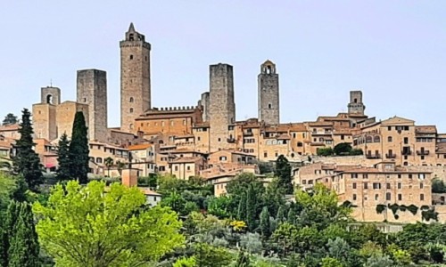 Zdjecie WOCHY / Toskania  / San Gimignano / Panorama miasta 