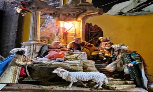 Zdj�cie W�OCHY / Neapol / S�ynna Via Giorgio Armeno / Pi�knych i beztroskich �wi�t Bo�ego Narodzenia!