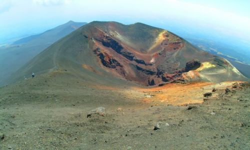 Zdjęcie WłOCHY / Sycylia / Etna / Etna - nieczynny krater