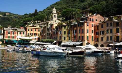 Zdjęcie WłOCHY / Liguria / Portofino / Port w Portofino