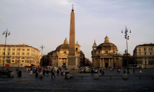 Zdjęcie WłOCHY / Lazio / Rrzym / Piazza del Popolo