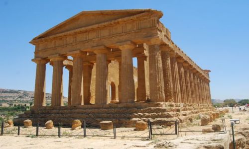 Zdjęcie WłOCHY / SYCYLIA / AGRIGENTO / Świątynia Concord