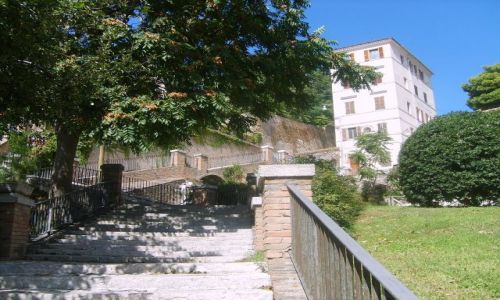 Zdjęcie WłOCHY / wybrzeże Adriatyku / Ancona / Schody