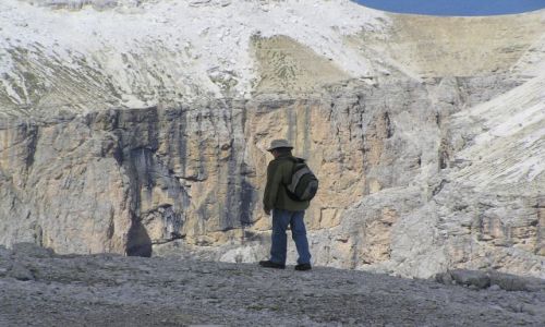 Zdjęcie WłOCHY / Dolomity /  Sasso Pordoi  / Sasso Pordoi
