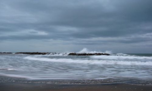 Zdjecie WOCHY / Lazio / Santa Severa / Sztorm