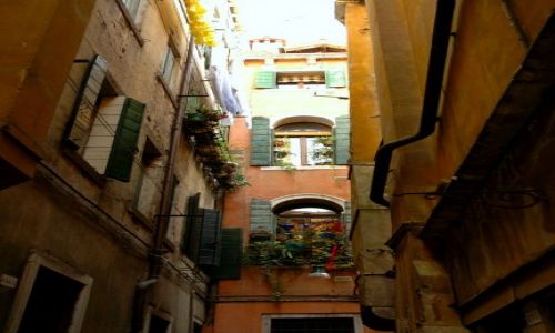 Zdjęcie WłOCHY / brak / Wenecja / okiennice