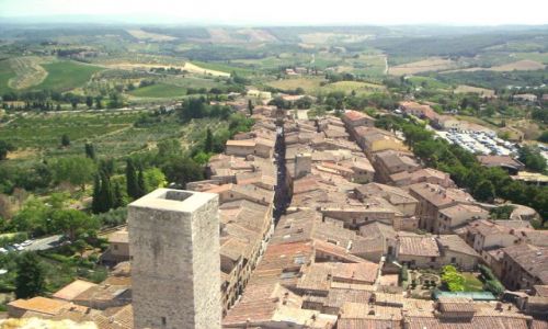 Zdjcie WOCHY / Toskania / San Gimignano / z wiay monowdcy na toskani 