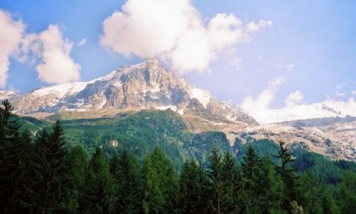 Zdjcie WOCHY / Francja / Francja / Mount Blanc od strony francuskiej