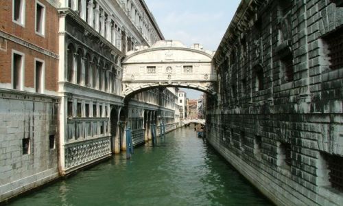 Zdjecie WOCHY / Wenecja Euganejska. / Wenecja / Most westchnie. Ponte della Paglia
