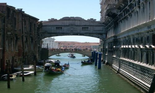 Zdjecie WOCHY / Wenecja Euganejska. / Wenecja / Most westchnie(Il ponte dei Sospiri a Venezia).