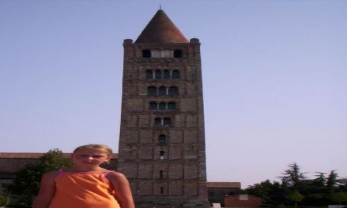 Zdjęcie WłOCHY / Emilia-Romania / Pomposa / romańska kampanilla