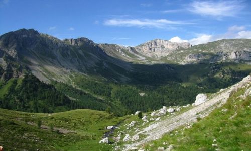 Zdjecie WłOCHY / . / Dolomity / Szlak do Malga Crocefisso