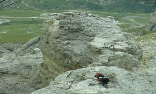 Zdjcie WOCHY / Dolomity / Sas Pardoi / Ferrata