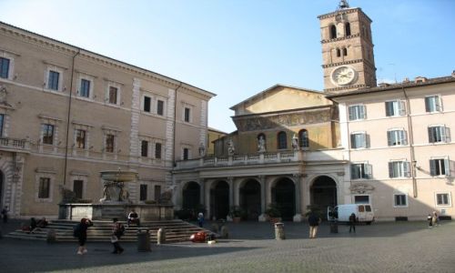 Zdjęcie WłOCHY / Rzym / Zatybrze / na Zatybrzu