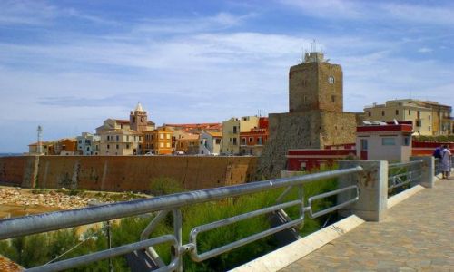 Zdjęcie WłOCHY / -Molise / Termoli / Widok na Castello