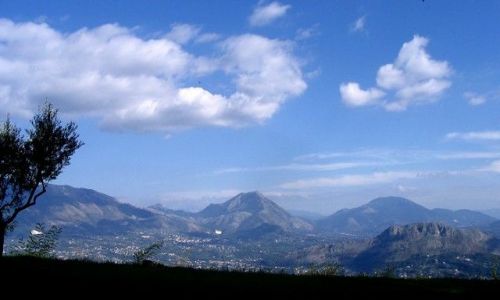 Zdjęcie WłOCHY / Apeniny Środkowe / Monte Cassino / widok z Klasztoru