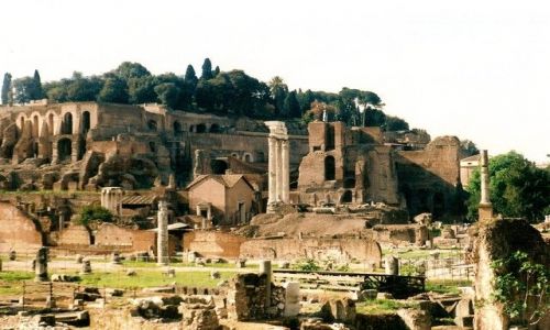 Zdjcie WOCHY / Lacium / Rzym / Forum Romanum z Palatynem