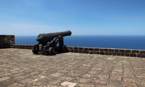 Zdjęcie WYSPY KARAIBSKIE / - / Saint Kitts i Nevis / Saint Kitts  / Brimstone Hill Fortress