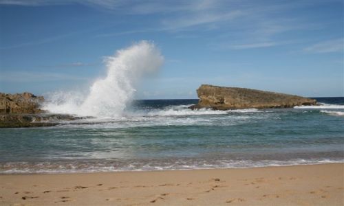 Zdjecie WYSPY KARAIBSKIE / Puerto Rico / Portoryko / Punta Morrillos / Karaibska plaa