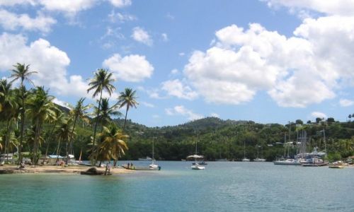 Zdjęcie WYSPY KARAIBSKIE / St. Lucia / Marigot Bay / Marigot Bay