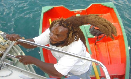 Zdjecie WYSPY KARAIBSKIE / St. Vincent / Keartons Beach / Joseph