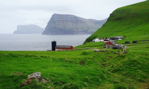Zdjcie WYSPY OWCZE / Wyspa Kalsoy / Trøllanes / Osada
