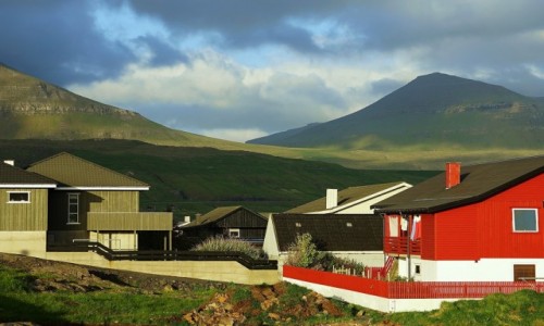 Zdjecie WYSPY OWCZE / Wyspa Eysturoy / Duvugarðar / Osada