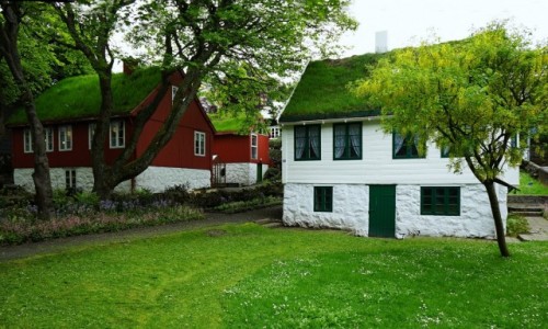 Zdjecie WYSPY OWCZE / Wyspa Streymoy / Thorshavn  / Wiosennie