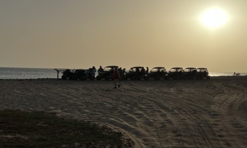 Zdjcie WYSPY ZIELONEGO PRZYLDKA / Santa Maria  / Santa Maria / Zachd soca na buggy 