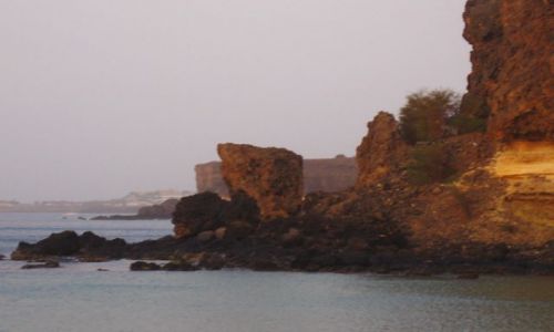 Zdjęcie Wyspy Zielonego Przylądka / Santiago / Praia / posępne formacje