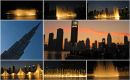 Zdjecie ZJEDNOCZONE EMIRATY ARABSKIE / Dubaj / Dubaj / fontanny w Dubaju