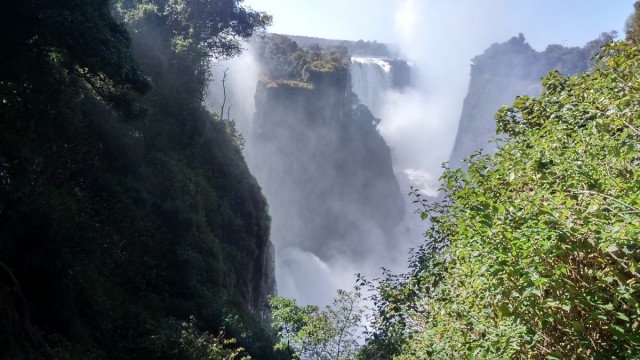 Zdj cia: rzeka Zambezi, Victoria Falls, ZIMBABWE