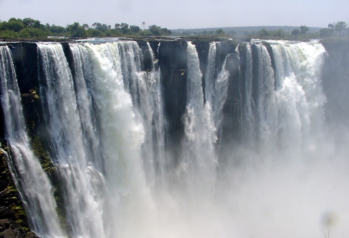 Zdjęcia: Zimbabwe, Rzeka Zambezi, Wodospady Wiktorii, ZIMBABWE Zdjęcia: Zimbabwe, Rzeka Zambezi, Wodospady Wiktorii, ZIMBABWE