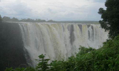 Zdjcie ZIMBABWE / Zimbabwe / Zimbabwe / Wodospady Wiktorii od strony Zimbabwe