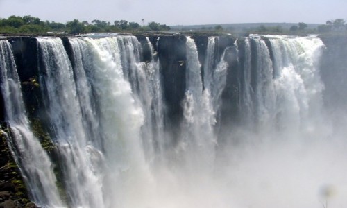 Zdjcie ZIMBABWE / Rzeka Zambezi / Zimbabwe / Wodospady Wiktorii