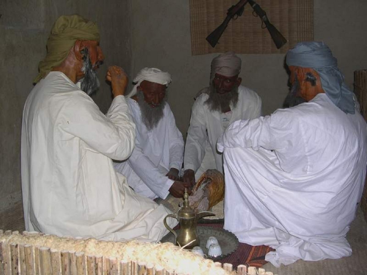 Zdjęcia: Hatta, Emirat Dubaj, Beduini - rekonstrukcj., ZJEDNOCZONE EMIRATY ARABSKIE Zdjęcia: Hatta, Emirat Dubaj, Beduini - rekonstrukcj., ZJEDNOCZONE EMIRATY ARABSKIE