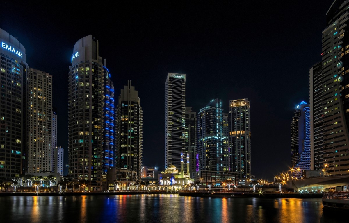 Zdjęcia: Dubaj, Dubaj, Dubaj nocą, ZJEDNOCZONE EMIRATY ARABSKIE Zdjęcia: Dubaj, Dubaj, Dubaj nocą, ZJEDNOCZONE EMIRATY ARABSKIE