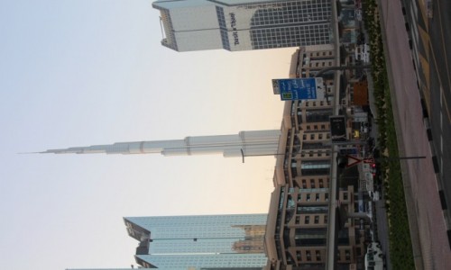 Zdjecie ZJEDNOCZONE EMIRATY ARABSKIE / Miasto w Zjednoczonych Emiratach Arabskich / Dubaj / Burj Khalifa 