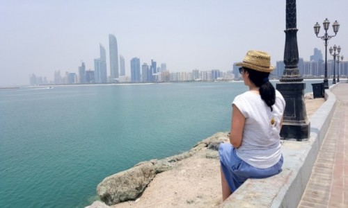 Zdjecie ZJEDNOCZONE EMIRATY ARABSKIE / - / Abu Dhabi / Uwielbiam takie widoki