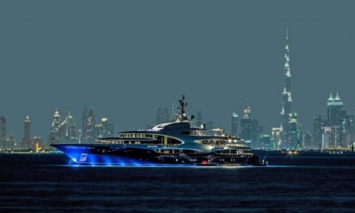 Zdjecie ZJEDNOCZONE EMIRATY ARABSKIE / Dubaj / Dubaj / Dubaj noc
