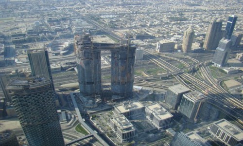 Zdjecie ZJEDNOCZONE EMIRATY ARABSKIE / Azja / Dubaj / wiea Burj Khalifa