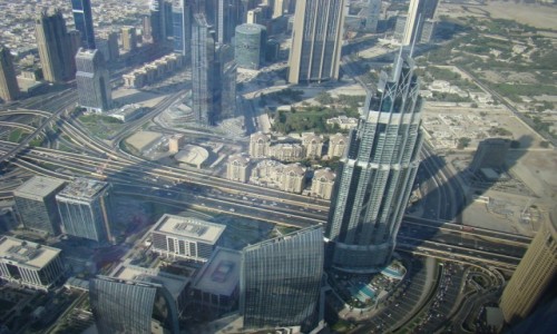 Zdjecie ZJEDNOCZONE EMIRATY ARABSKIE / Azja / Dubaj / wiea Burj Khalifa