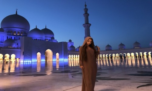 Zdjecie ZJEDNOCZONE EMIRATY ARABSKIE / Abu Dhabi  / Zeyed Mosque / Meczet