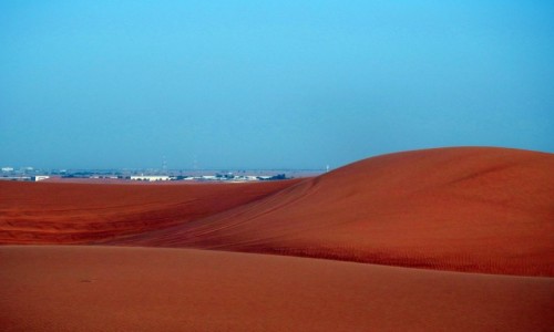 Zdjcie ZJEDNOCZONE EMIRATY ARABSKIE / Dubaj / Dubaj / Pustynia  Ar-Rab al-Chali