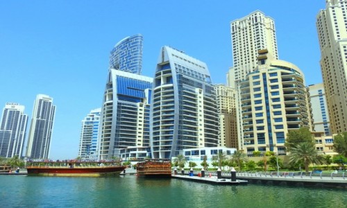 Zdjcie ZJEDNOCZONE EMIRATY ARABSKIE / Dubaj / Dubaj / Osiedle Marina