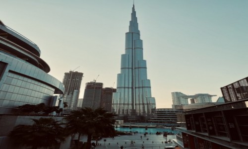Zdjcie ZJEDNOCZONE EMIRATY ARABSKIE / Dubaj  / Dubaj  / Zachwycajcy Burj Khalifa 
