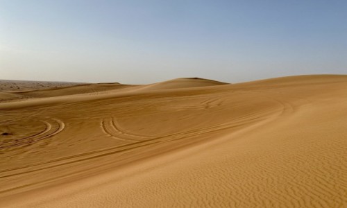 Zdjcie ZJEDNOCZONE EMIRATY ARABSKIE / - / Dubaj  / Dubaj pustynia 