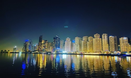 Zdjcie ZJEDNOCZONE EMIRATY ARABSKIE / - / Dubaj  / Dubaj noc